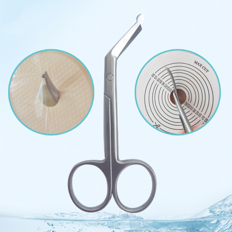 Medical Scissors - Bolsas de Ostomy tijeras de cabeza