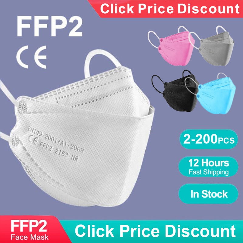 Surgical Mask - Mascarilla FFP2 KN95 Certificada con Forma