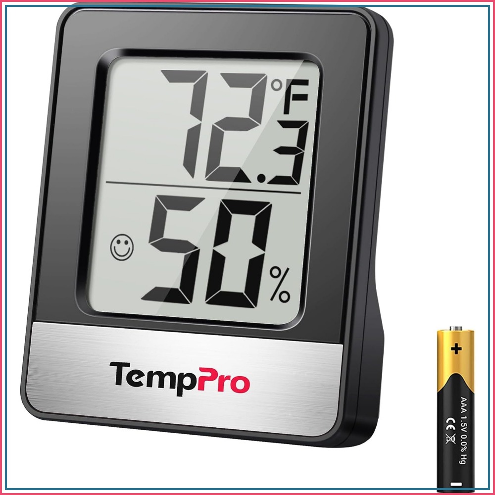 Thermometer Digital - Higrómetro Digital, Termómetro Interior, Medidor de