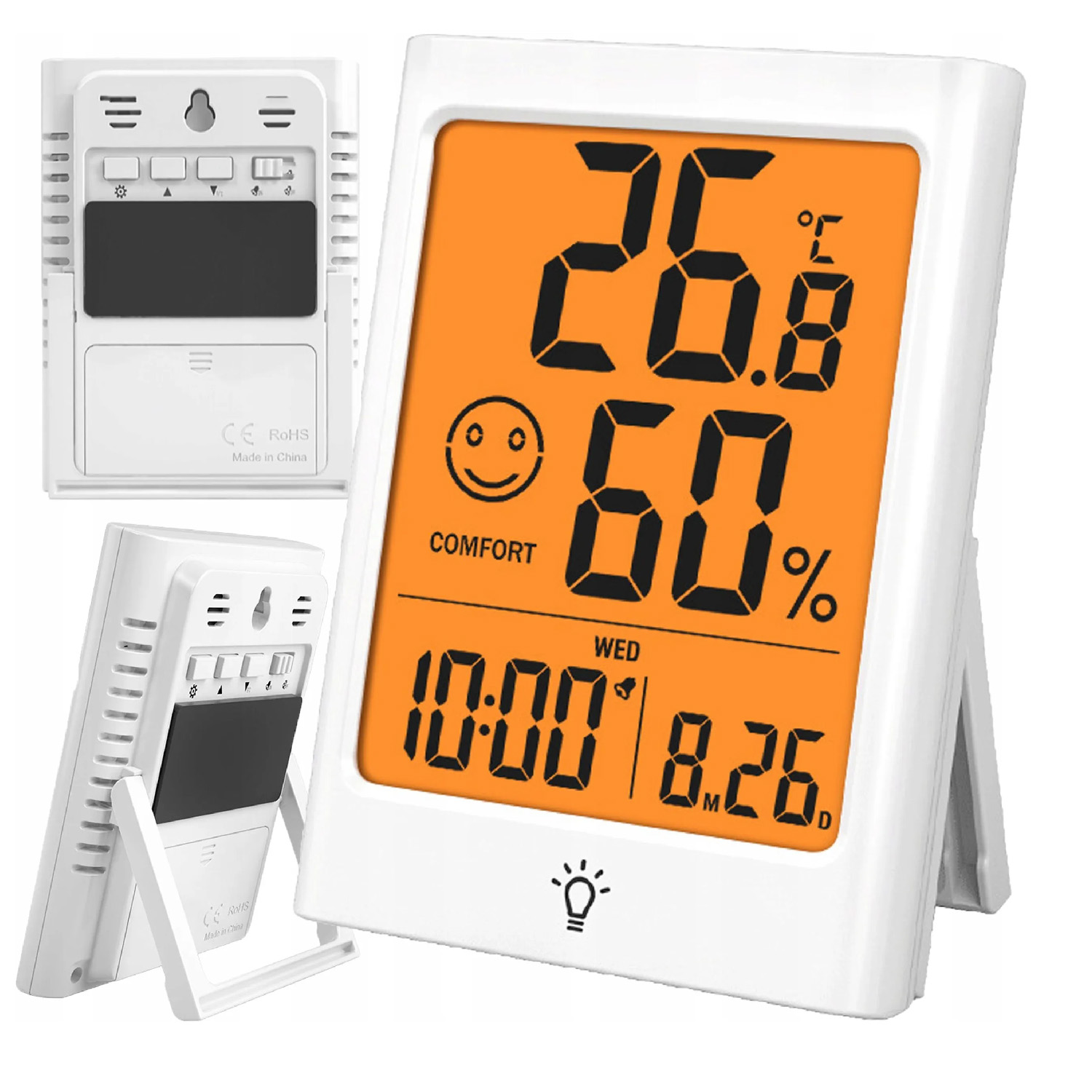 Thermometer Digital - Termómetro e higrómetro digital Timloon, monitor