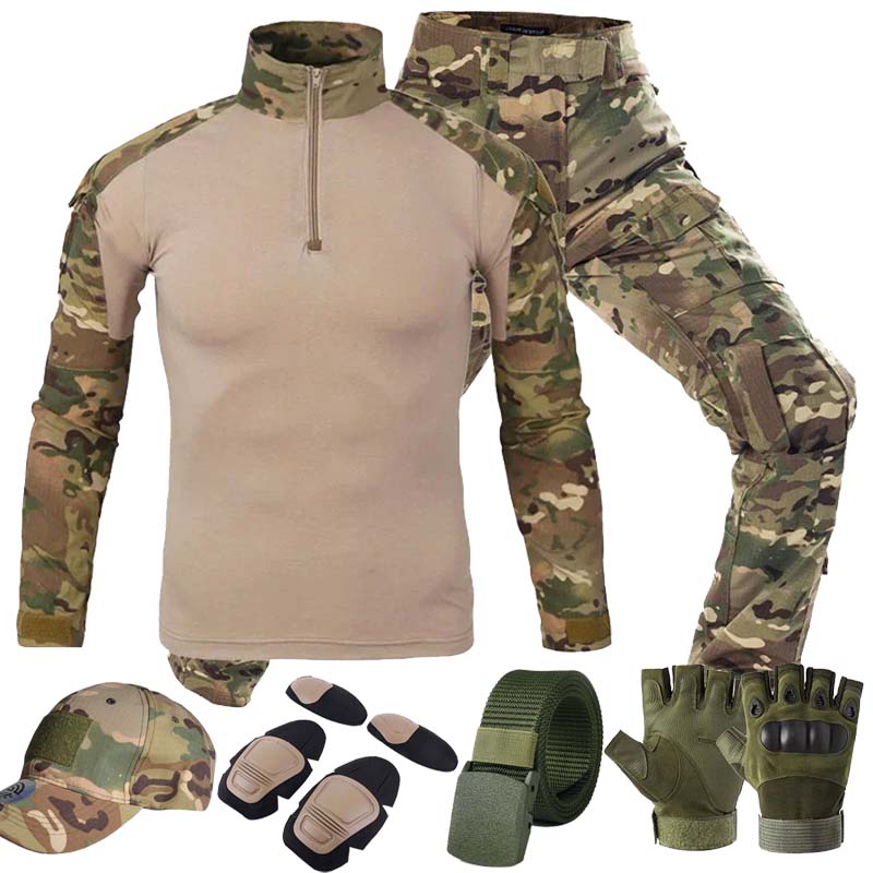 Trajes tácticos MC para exteri - Medical Gloves reseña y precio