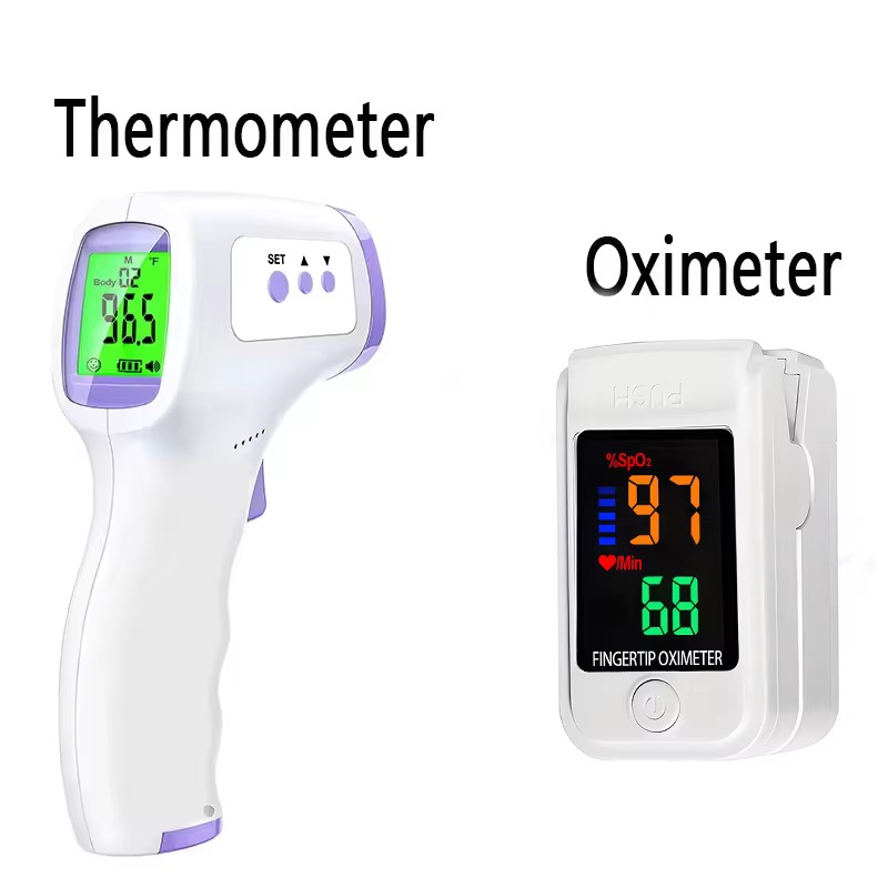 Termómetro infrarrojo sin cont - Pulse Oximeter reseña y precio