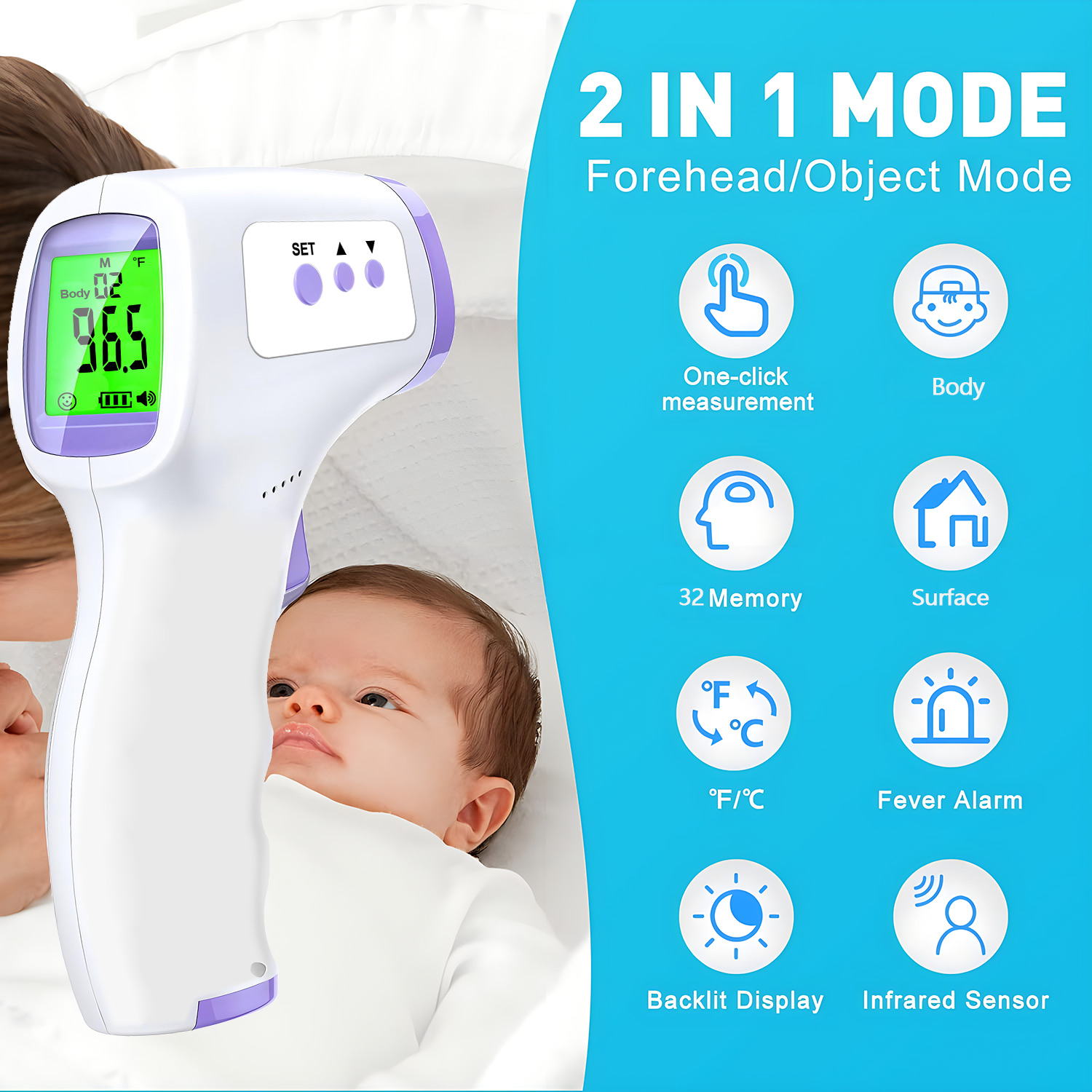 Nuevo Termómetro Electrónico I - Pulse Oximeter reseña y precio