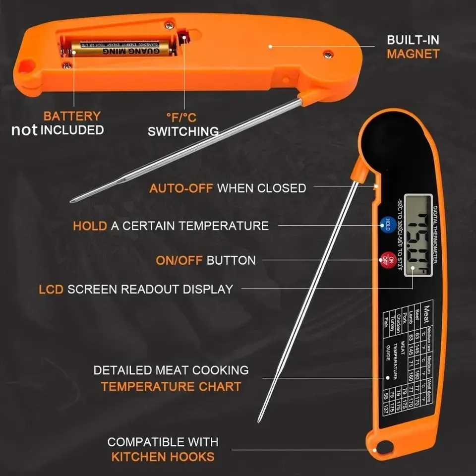 1 termómetro digital para alim - Thermometer Digital reseña y precio