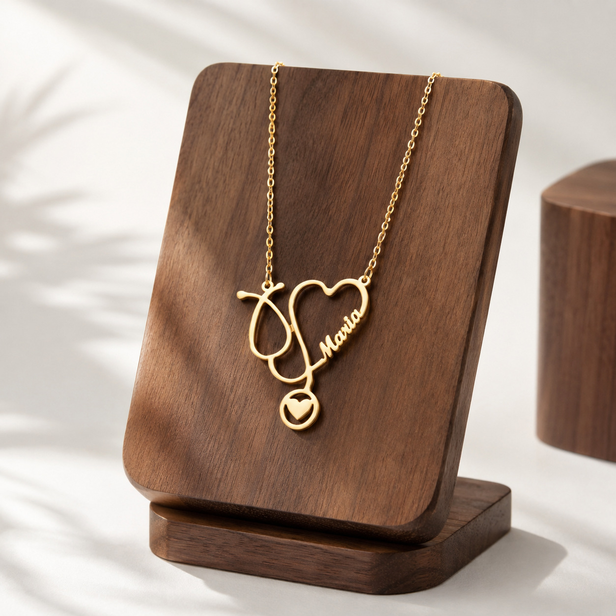 Collar con colgante en forma d - Stethoscope reseña y precio