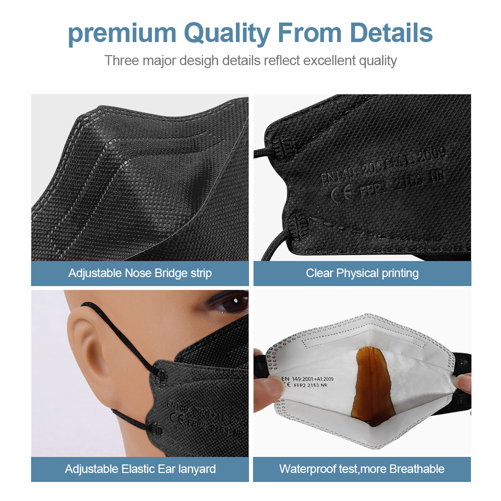 Mascarilla FFP2 KN95 Certifica - Surgical Mask reseña y precio