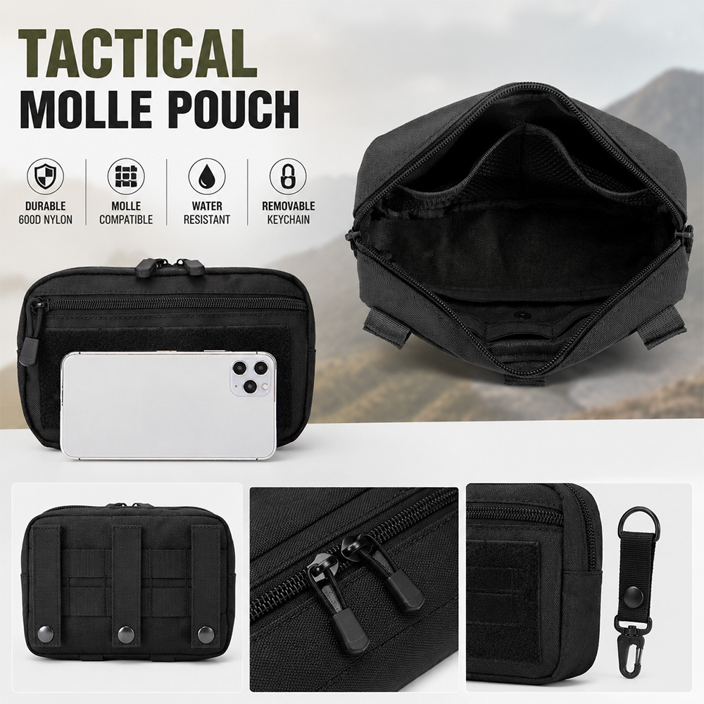 Bolsa táctica Molle EDC para e - First Aid Kit reseña y precio