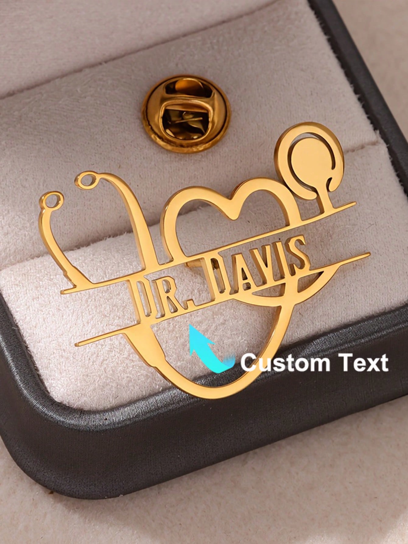 Broche de corazón de estetosco - Stethoscope reseña y precio