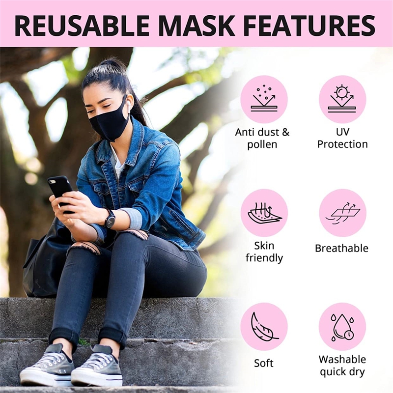 5/10 Uds moda sólida Earloop m - Surgical Mask reseña y precio